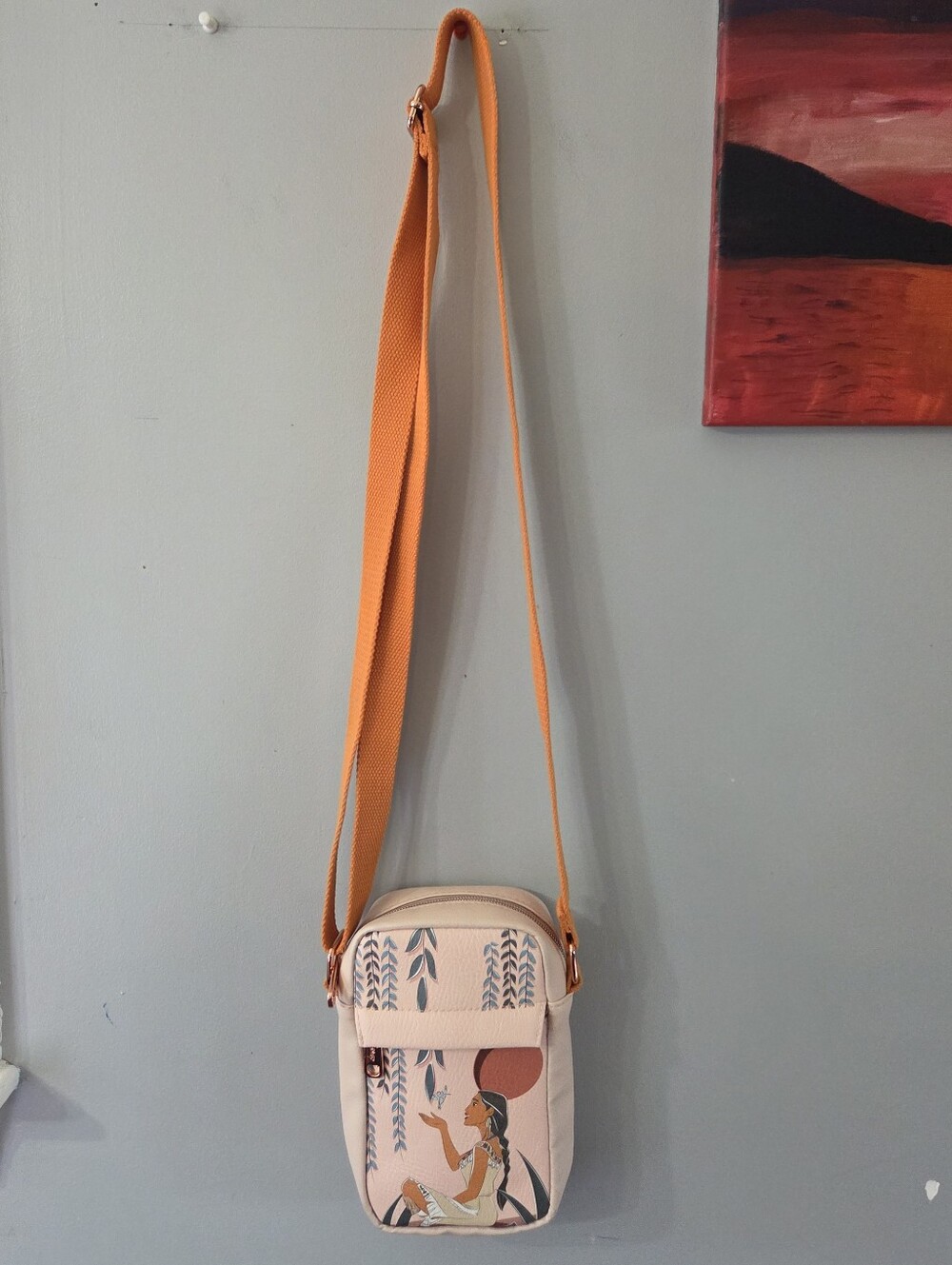 DISNEY BUCKLE-DOWN PRINCESS COLLECTION CROSSBODY POCAHONTAS